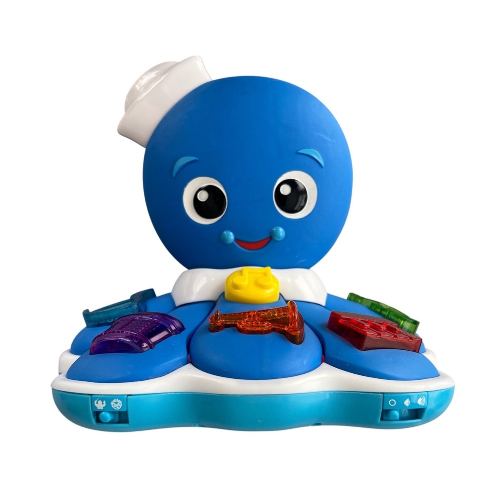 Baby Einstein Octopus Orchestra Musical Toy Blue Light Up Interactive 10811